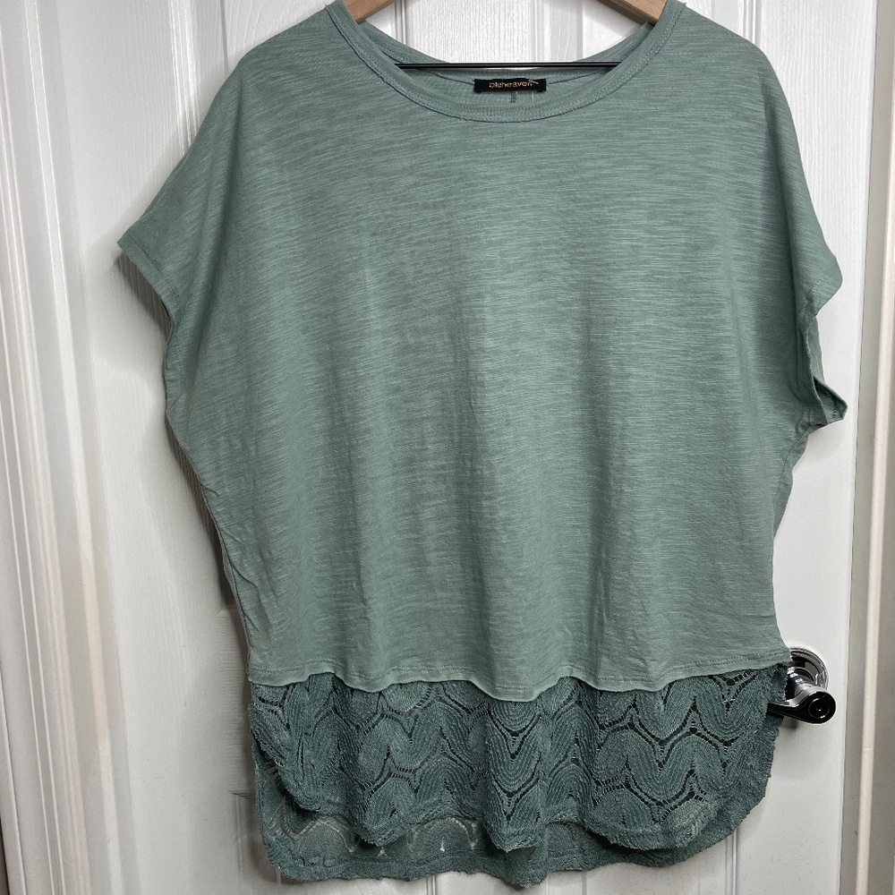 BluHeaven Tunic with Lace Detail